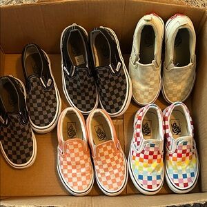 Vans Kids Slip-On lot 13c, 12c